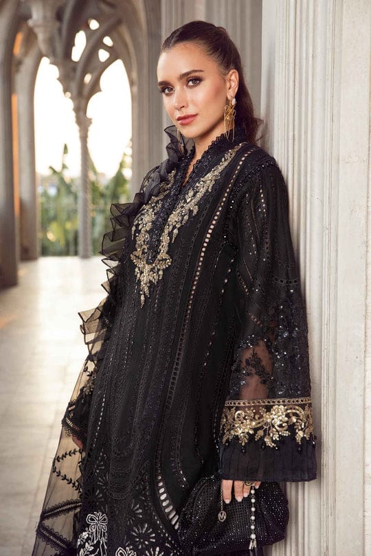 MARIA B SUMMER BLACK LUXURY