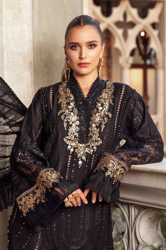 MARIA B SUMMER BLACK LUXURY