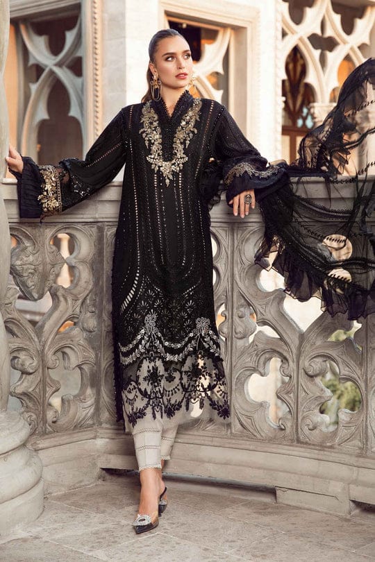 MARIA B SUMMER BLACK LUXURY