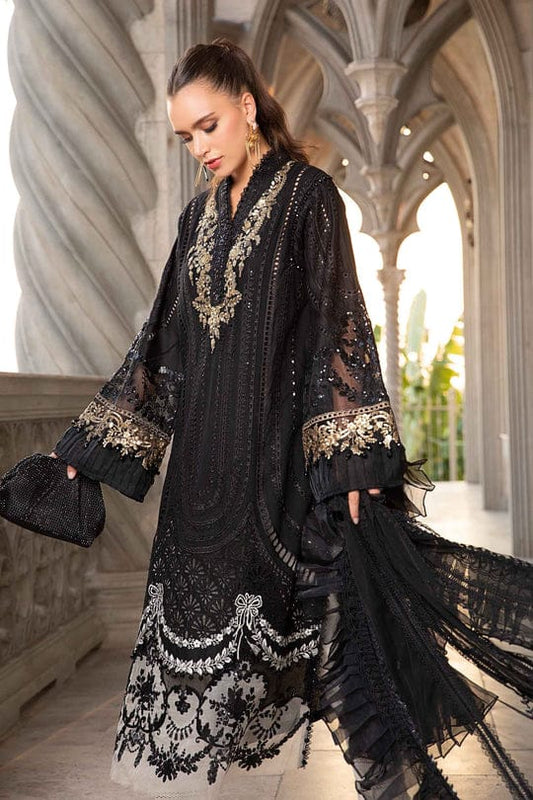 MARIA B SUMMER BLACK LUXURY